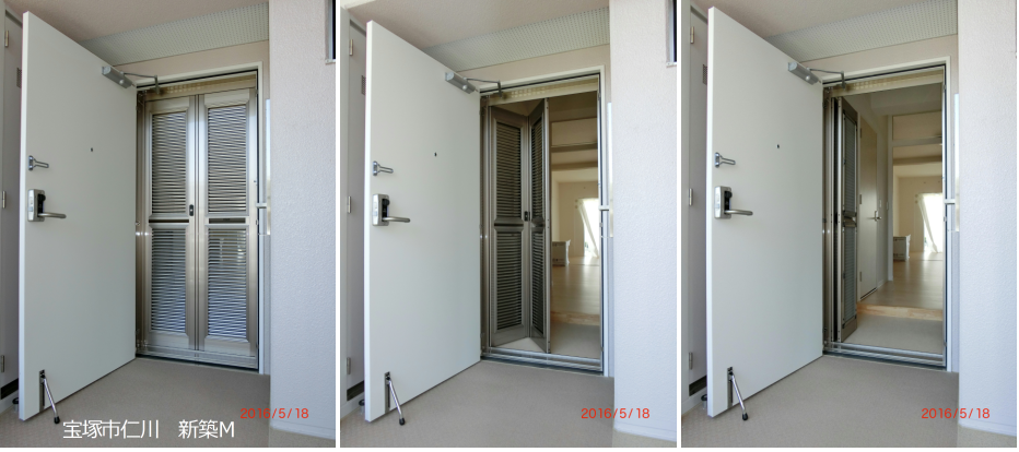 大阪市　取付例　ステンカラー